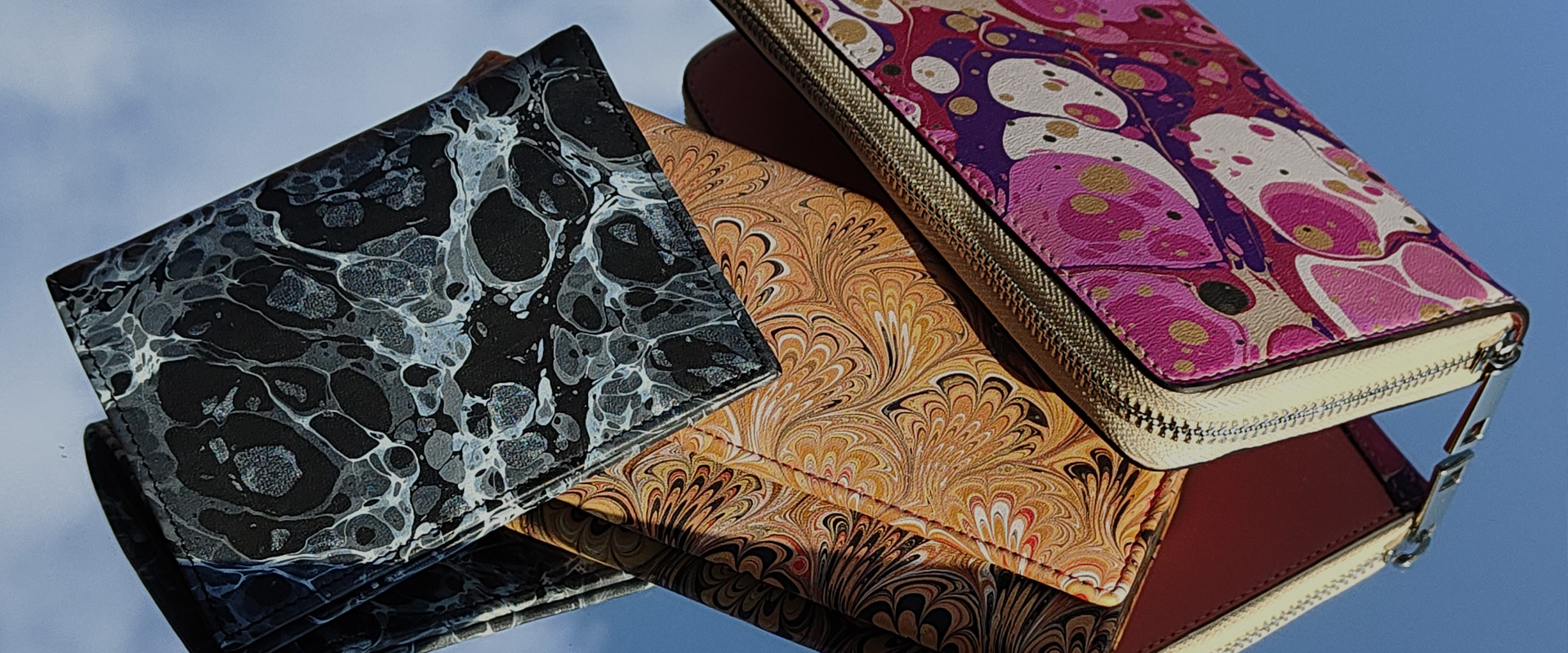 Riccardo Luci Marbled Paper