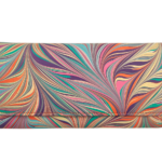 Portafoglio Large da donna in pelle marmorizzata