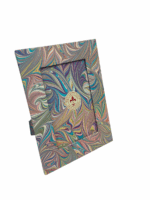 Handcrafted Marbled Paper Photo Frame - Image 11
