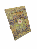 Handcrafted Marbled Paper Photo Frame - Image 7