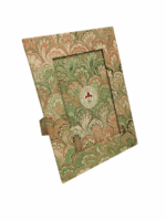 Handcrafted Marbled Paper Photo Frame - Image 6