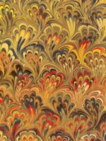 Carta Marmorizzata Pavonata - immagine 12