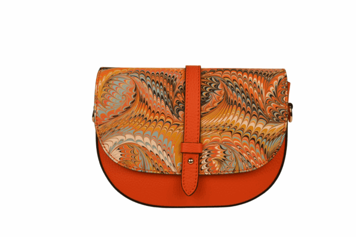 Borsa in Pelle Marmorizzata - immagine 3