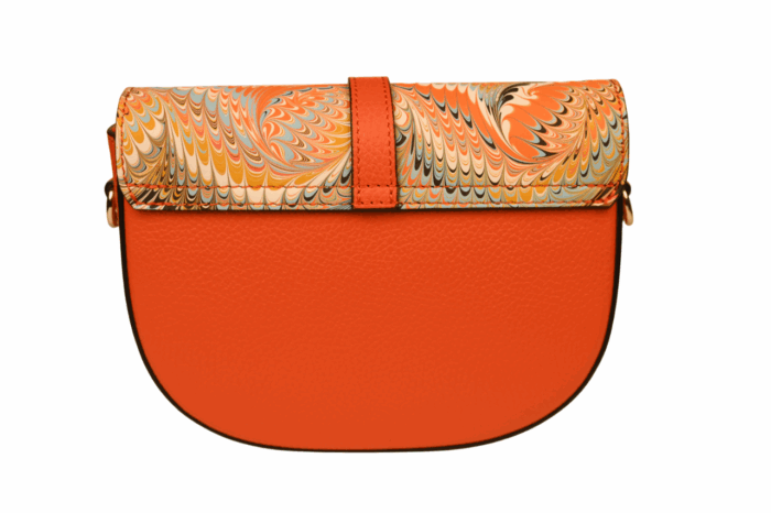 Borsa in Pelle Marmorizzata - immagine 5
