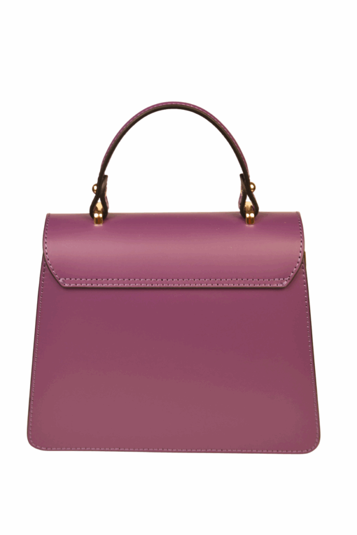Marbled Leather Bag - Image 6