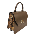 Marbled Leather Bag