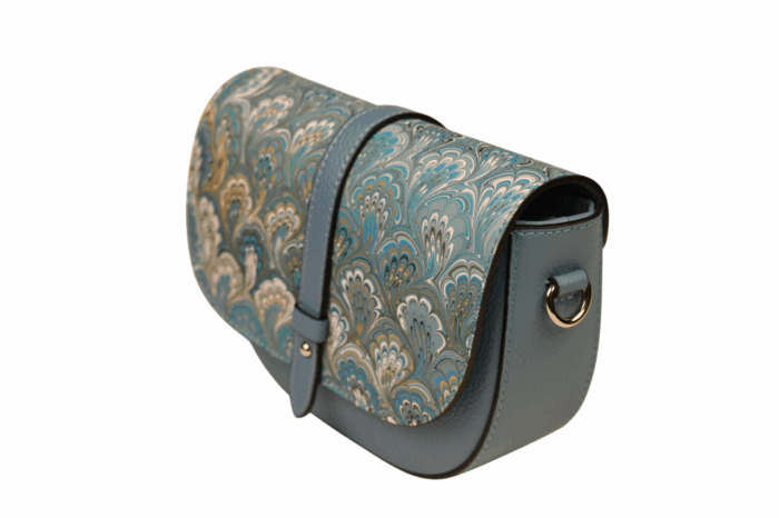 Borsa in Pelle Marmorizzata - immagine 1