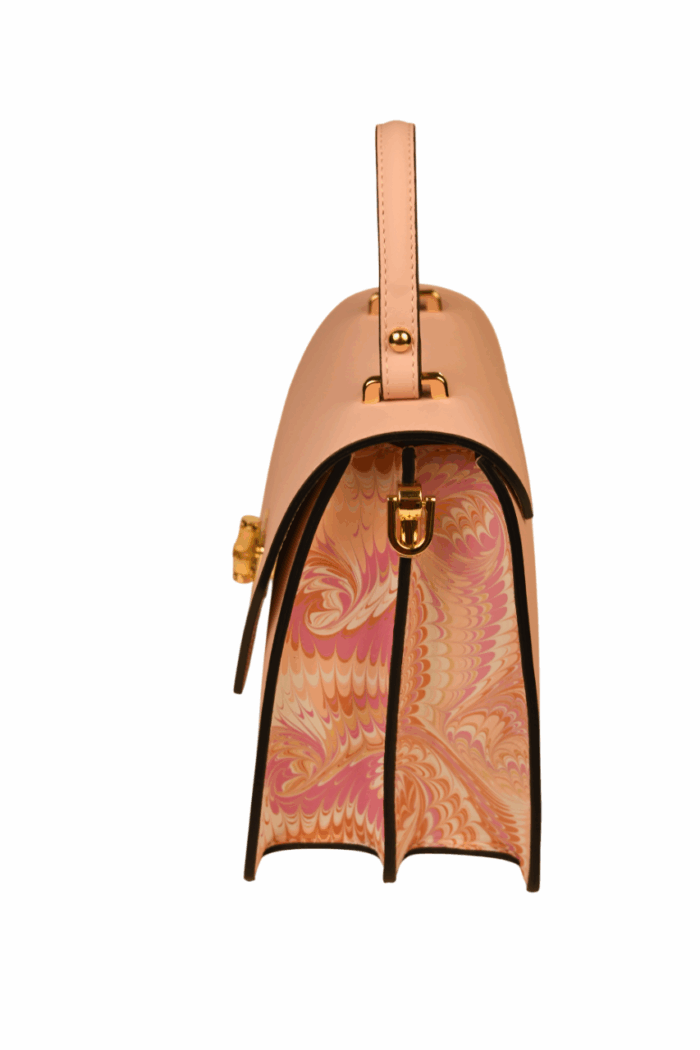 Marbled Leather Bag - Image 19