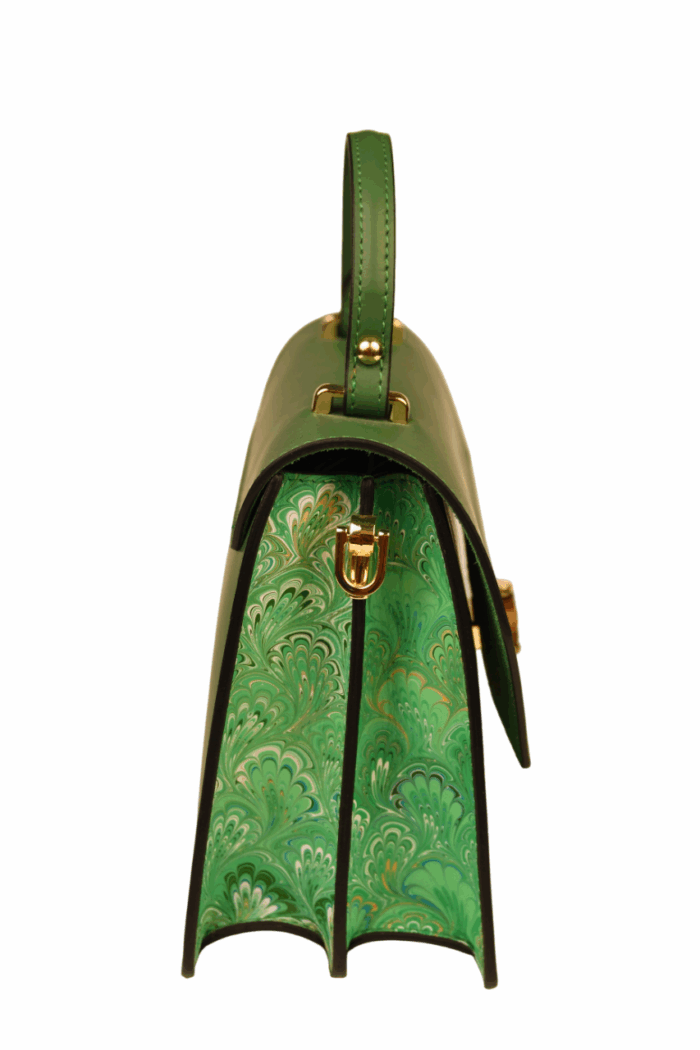 Marbled Leather Bag - Image 24
