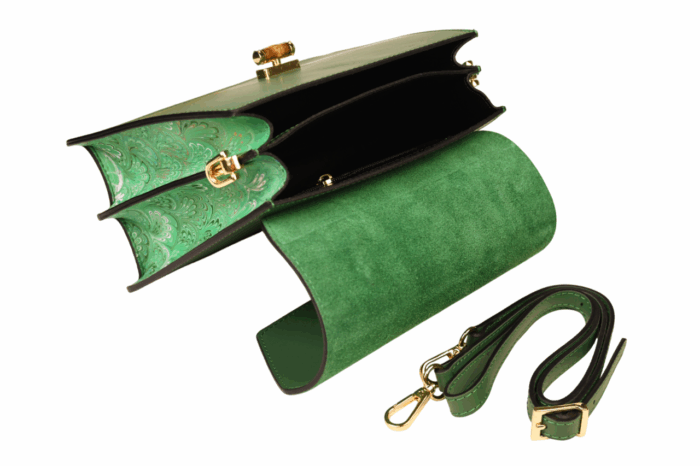 Marbled Leather Bag - Image 25